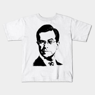 Stephen Colbert Portrait Pop Art Kids T-Shirt